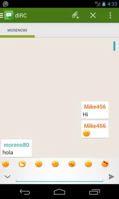 dIRC android App screenshot 5